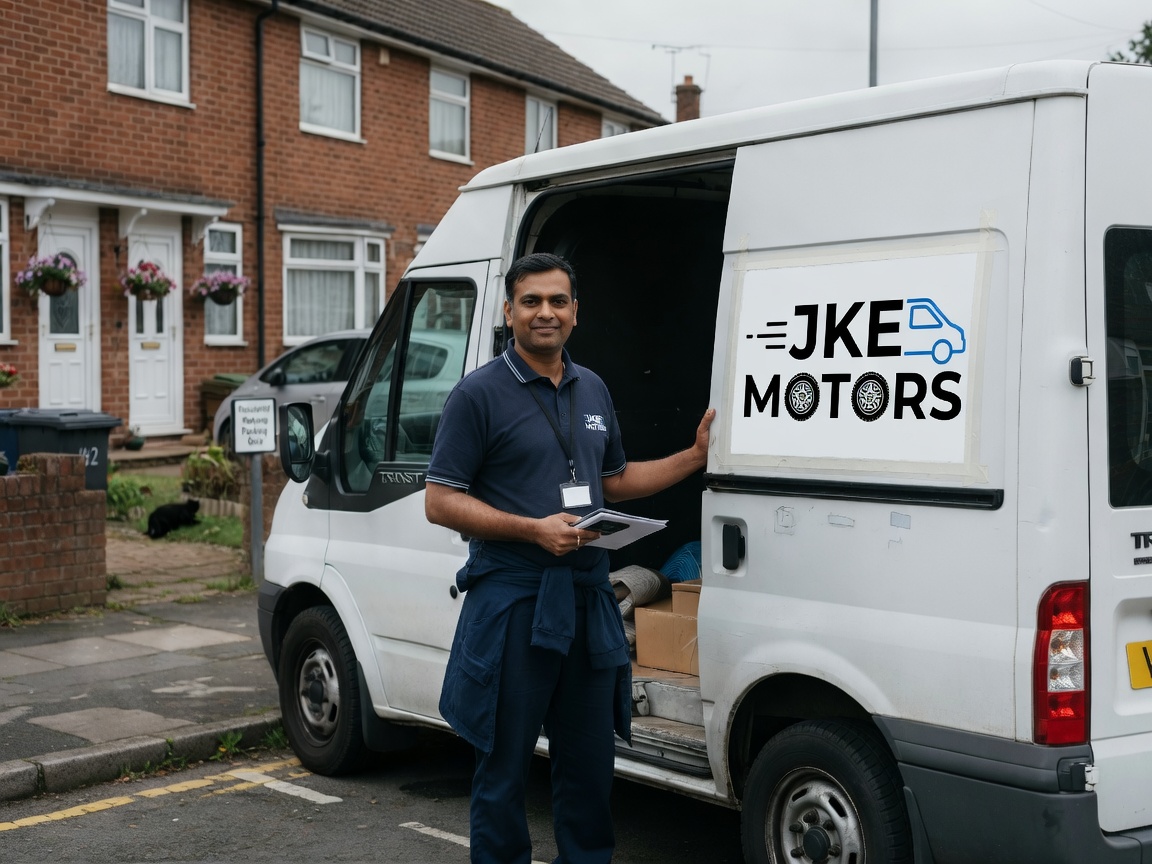 JKE Motors van — careers and driver jobs