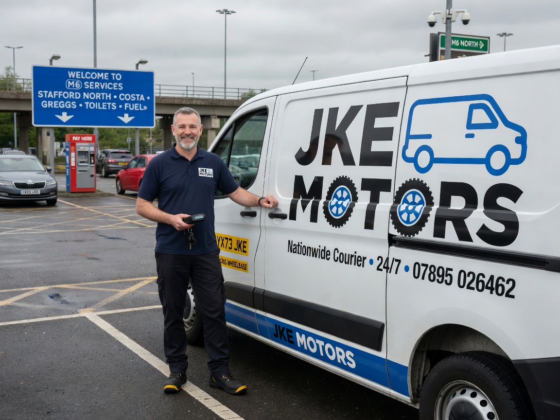 JKE Europe and Germany van corridor work