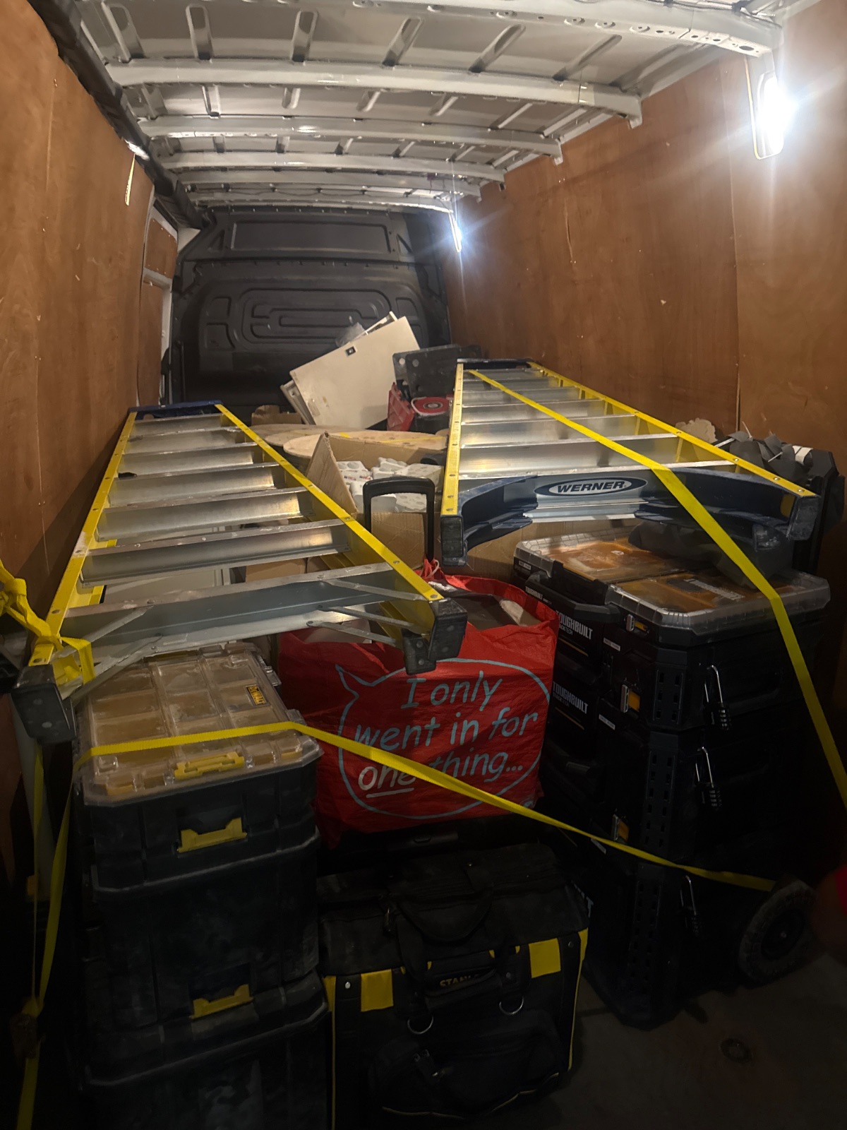 JKE Motors driver photograph at collection — Pallets, job TE-149MD082026